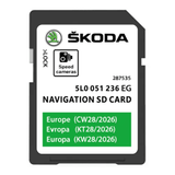 SKODA SD Card 2026 for MIB2 Amundsen Sat Nav 5L0 051 236 EG SKODA SatNavWorld