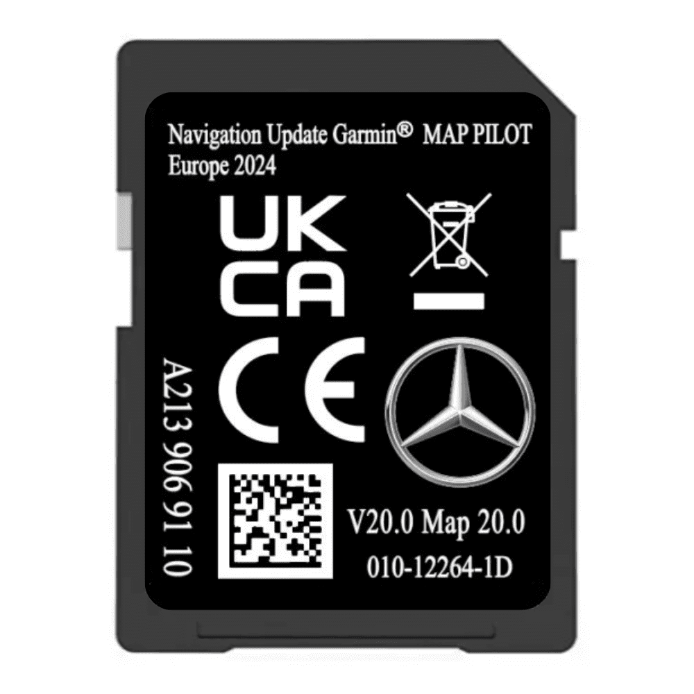 MERCEDES 2024 NTG5 Garmin Map Pilot A2139069110 Version 20 MERCEDES SatNavWorld
