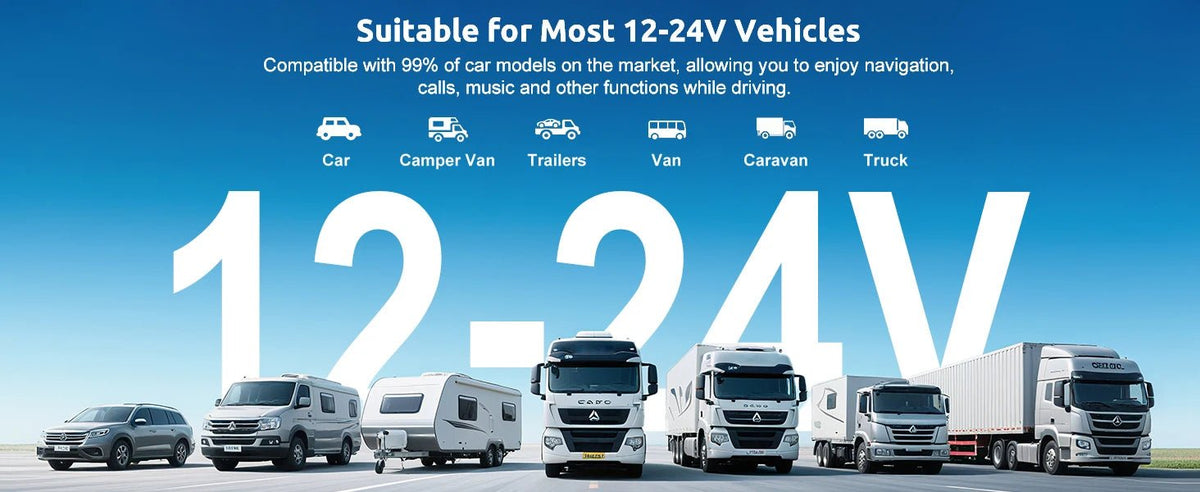 10.26"4K 64G TouchScreen Portable Wireless CarPlay/Android Auto with Dashcam and Reverse Cam SatNavWorld SatNavWorld