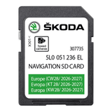 SKODA Navigation SD Card 2027 5L0 051 236 EL SKODA SatNavWorld