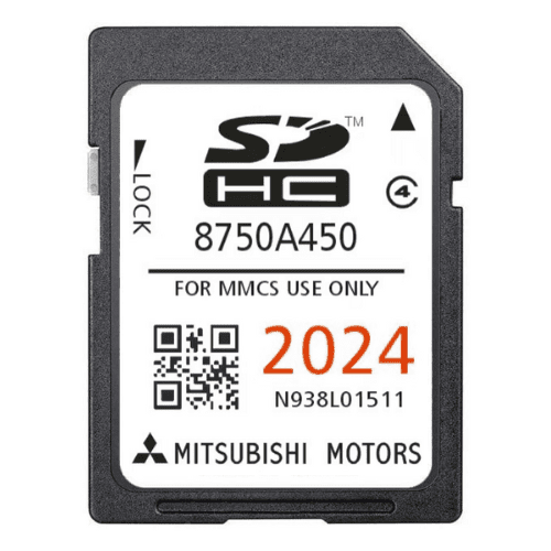 MITSUBISHI MMCS 2024/2025 Sat Nav SD Card 8750A450 MITSUBISHI SatNavWorld