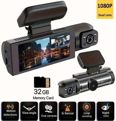 1080P HD Dual Lens Dash Cam SatNavWorld SatNavWorld