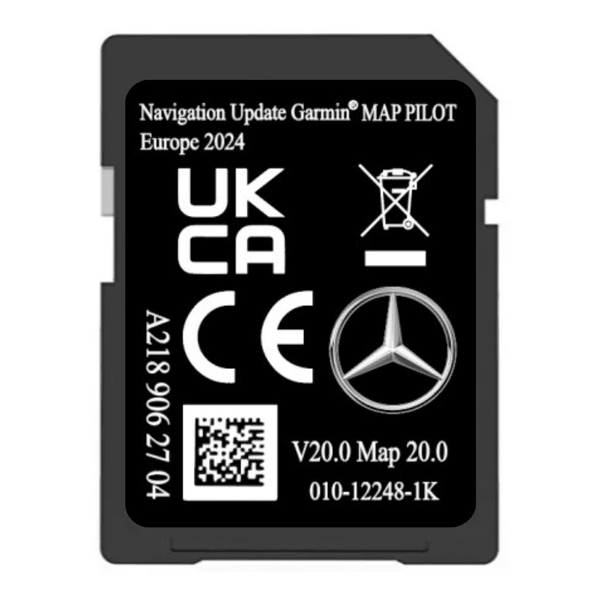 MERCEDES 2024 NTG5 Garmin Map Pilot A2189062704 Version 20 MERCEDES SatNavWorld