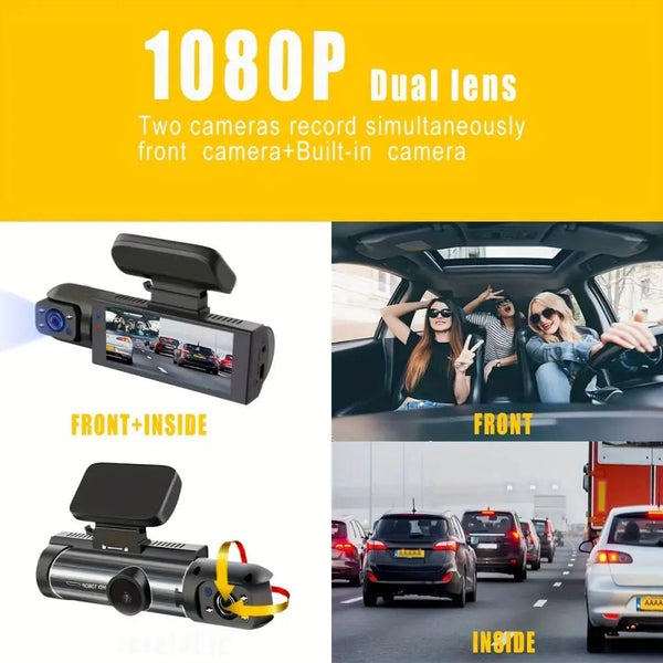 1080P HD Dual Lens Dash Cam SatNavWorld SatNavWorld