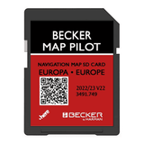 MERCEDES Becker Map Pilot V22 UK & Europe 2023 MERCEDES SatNavWorld