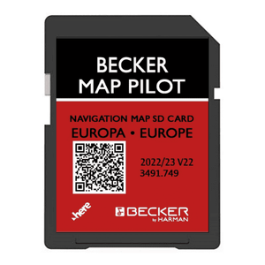MERCEDES Becker Map Pilot V22 UK & Europe 2023 MERCEDES