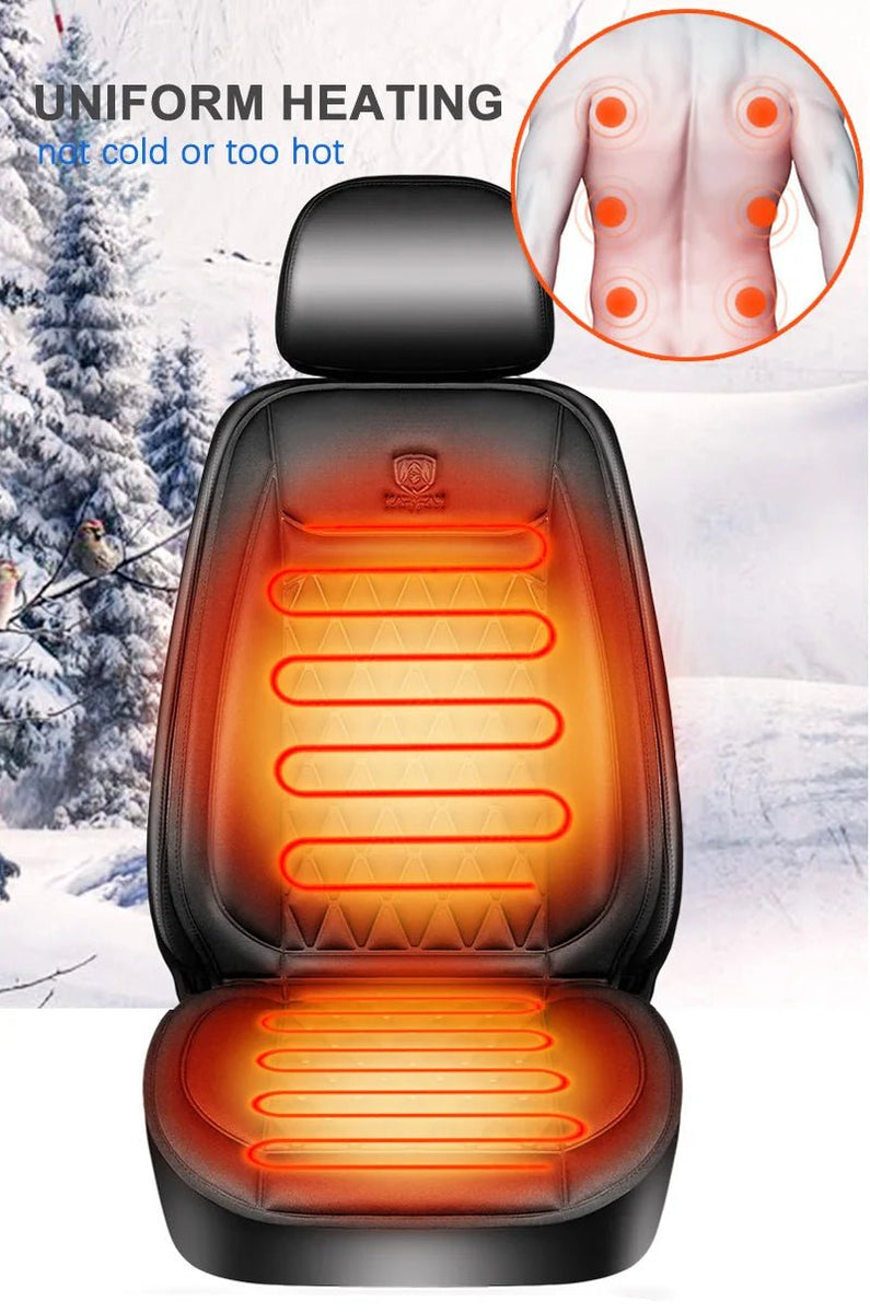 12V Universal Heated Car Seat Cushion SATNAVWORLD SatNavWorld