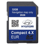 HYUNDAI Compact Gen4 Sat Nav Navigation SD Card UK & Europe 2026 HYUNDAI SatNavWorld