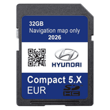 HYUNDAI Compact Gen5 Sat Nav Navigation SD Card UK & Europe 2026 HYUNDAI SatNavWorld
