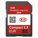 KIA Compact Gen2 Sat Nav Navigation SD Card UK & Europe 2026 KIA SatNavWorld