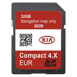 KIA Compact Gen4 Sat Nav Navigation SD Card UK & Europe 2026 KIA SatNavWorld