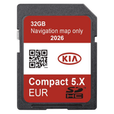 KIA Compact Gen5 Sat Nav Navigation SD Card UK & Europe 2026 KIA SatNavWorld