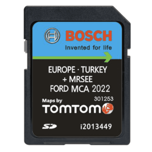 FORD MCA SD Card Navigation GPS Map 2022 Sat Nav Map UK + Europe FORD SatNavWorld