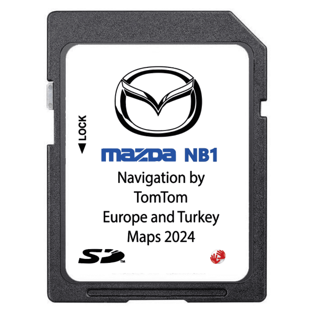 MAZDA 2024 TomTom NB1 Navigation UK + Europe MAZDA SatNavWorld