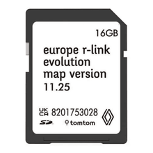 RENAULT R-link 11.25 Navigation SD CARD EUROPE and UK 2024/2025 RENAULT SatNavWorld