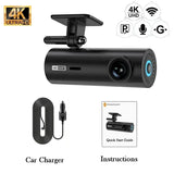 4K Car Dash Cam DVR Recorder Auto Recorder APP Control Black Box WIth WIFI Voice 24h Parking Monitoring function car accessories SatNavWorld SatNavWorld