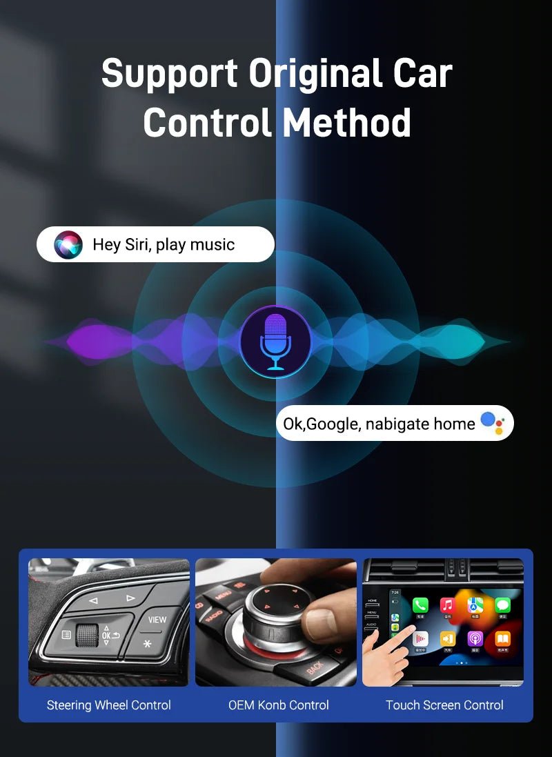 Carplay Android Auto Wireless Adapter SatNavWorld SatNavWorld