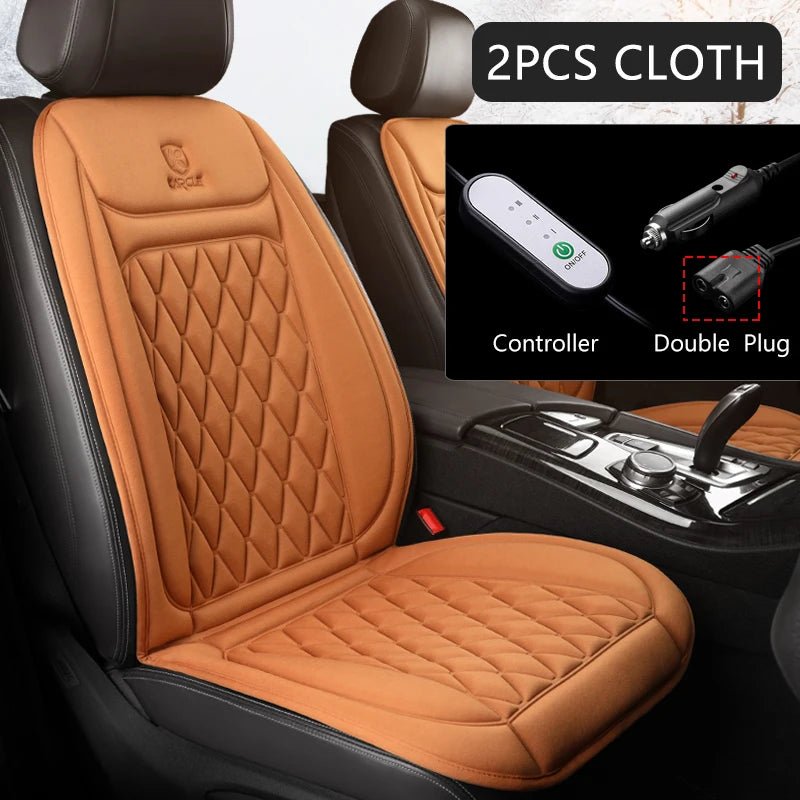 12V Universal Heated Car Seat Cushion SATNAVWORLD SatNavWorld