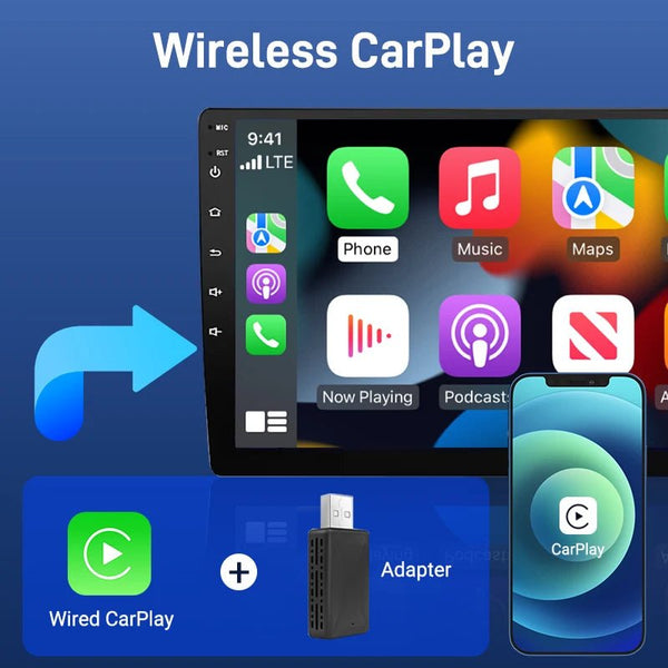 Carplay Android Auto Wireless Adapter SatNavWorld SatNavWorld