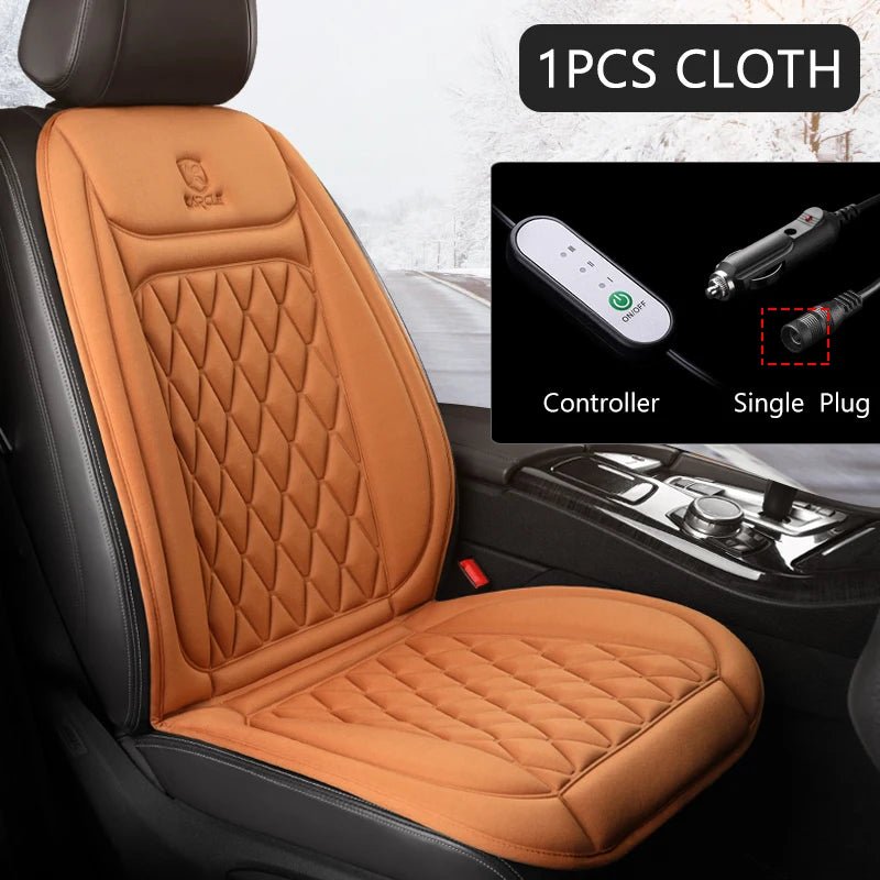 12V Universal Heated Car Seat Cushion SATNAVWORLD SatNavWorld