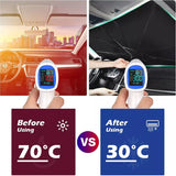 Foldable Car Sun Shade Umbrella SatNavWorld SatNavWorld