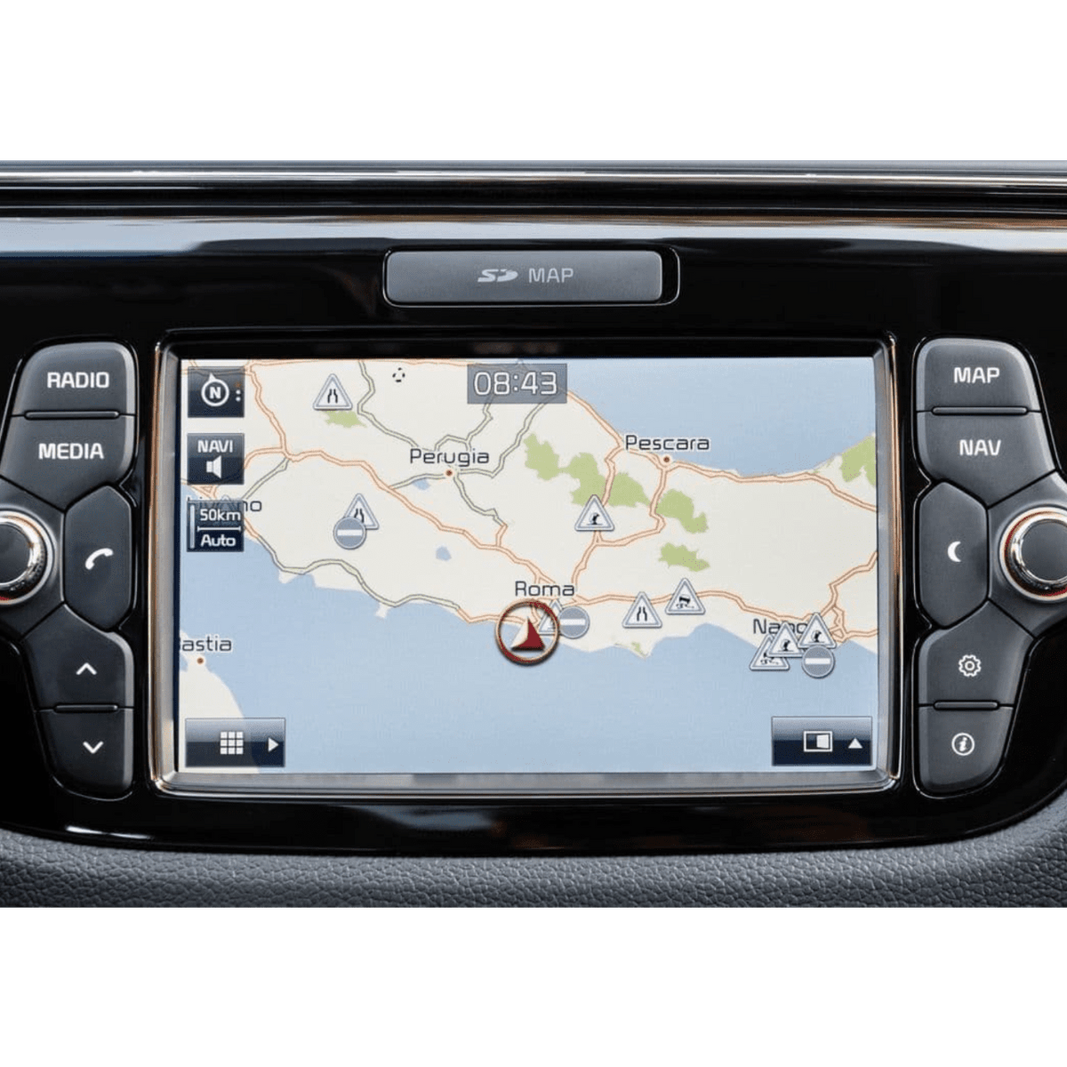 KIA Compact Gen2 Sat Nav Navigation SD Card UK & Europe 2026 KIA SatNavWorld