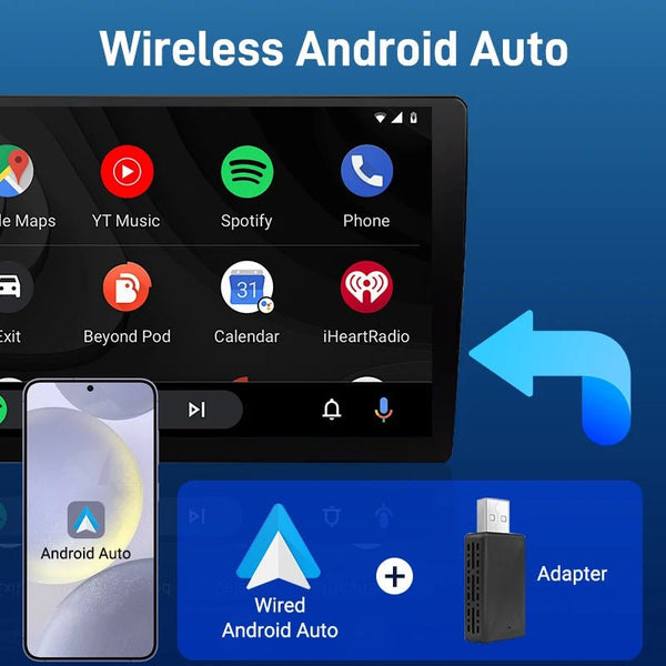 Carplay Android Auto Wireless Adapter SatNavWorld SatNavWorld