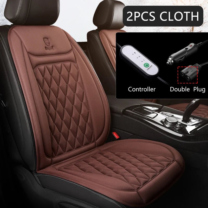 12V Universal Heated Car Seat Cushion SATNAVWORLD SatNavWorld