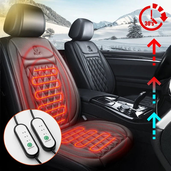 12V Universal Heated Car Seat Cushion SATNAVWORLD SatNavWorld