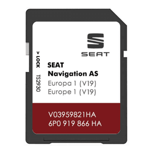 SEAT V19 (AS) 2024 Mib2 Sat Nav SD Card UK & Europe 6P0 919 866 HA