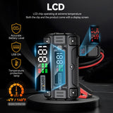 Digital Car Jump Starter & Power Bank Combo SATNAVWORLD SatNavWorld