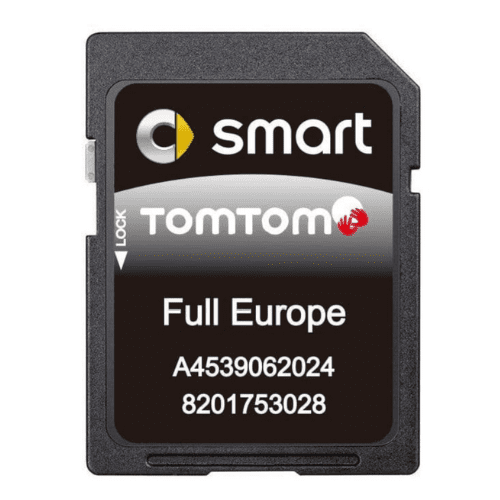 SMART 453 TomTom Cool and Media Navigation Europe 2024 A4539062024 SMART SatNavWorld