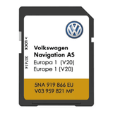 VW V20 AS 2025 Mib2 Sat Nav SD Card 32GB UK & Europe 5NA 919 866 EU VW SatNavWorld