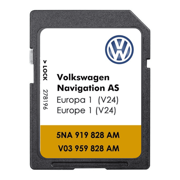 VW V24 AS 2027 Navigation SD Card 5NA 919 828 AM VW SatNavWorld