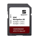 SEAT V21 AS 2025/26 Mib2 Sat Nav SD Card UK & Europe 6P0 919 866 NT SEAT SatNavWorld