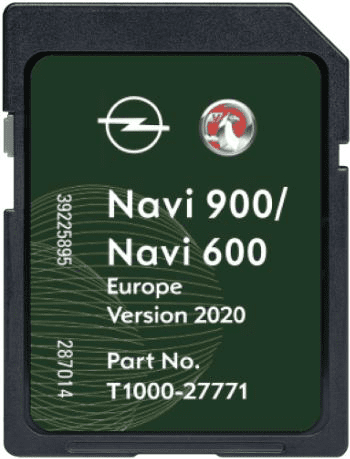 VAUXHALL/OPEL/CHEVROLET Navi 900/600 Navigation UK + Europe T1000-27771 VAUXHALL SatNavWorld
