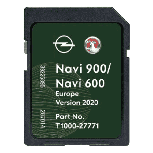 VAUXHALL/OPEL/CHEVROLET Navi 900/600 Navigation UK + Europe T1000-27771 VAUXHALL SatNavWorld