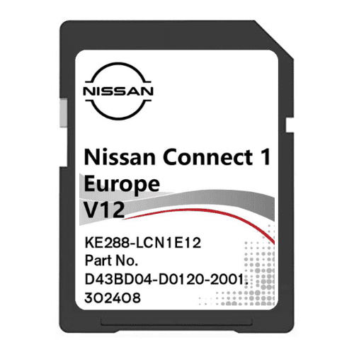 NISSAN Connect 1 SD Card GPS UK + Europe V12 2023 JUKE MICRA QASHQAI XTRAIL NOTE NISSAN