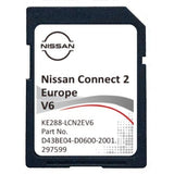 NISSAN Connect 2 - SD Card GPS UK + Europe V6 - E-NV200 NOTE JUKE LEAF MICRA NISSAN SatNavWorld