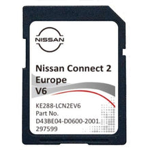 NISSAN Connect 2 - SD Card GPS UK + Europe 2022 V6 - E-NV200 NOTE JUKE LEAF MICRA NISSAN