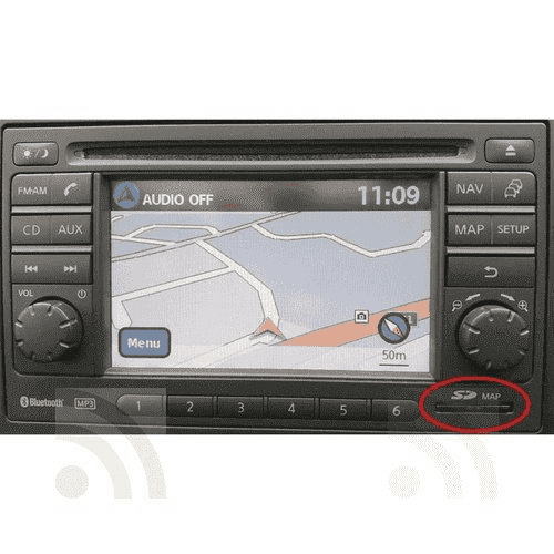 NISSAN Connect 1 SD Card GPS UK + Europe V12 JUKE MICRA QASHQAI XTRAIL NOTE NISSAN SatNavWorld