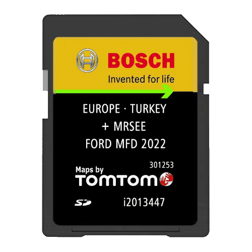 FORD MFD SD Card Navigation GPS Map 2022 Sat Nav Map UK + Europe FORD SatNavWorld