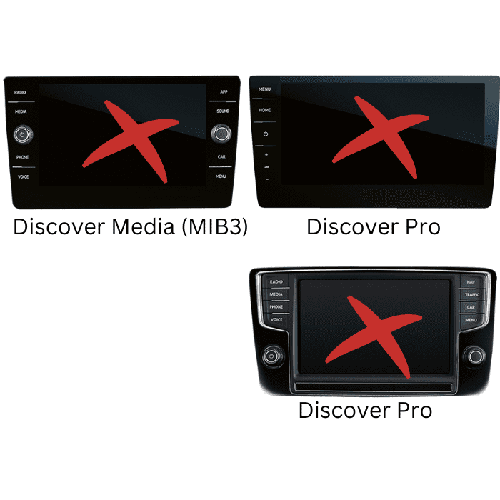 VW V16 AT Mib1 Discover Media Sat Nav SD Card Map UK & Europe VW SatNavWorld