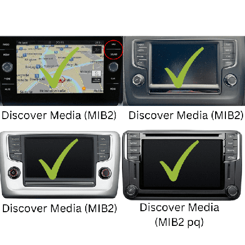 VW V18 AS 2023/2024 Mib2 Sat Nav SD Card 32GB UK & Europe VW SatNavWorld