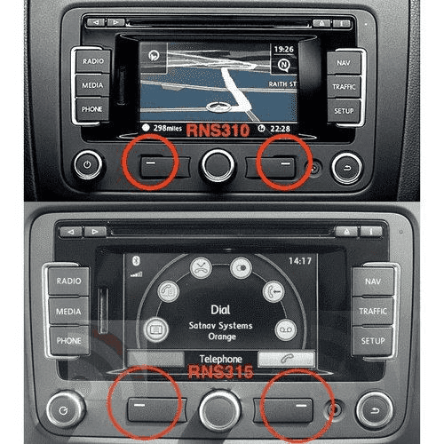 VW V12 AZ Amundsen + RNS315 SAT NAV SD CARD MAP UK & Europe 2021 VW SatNavWorld
